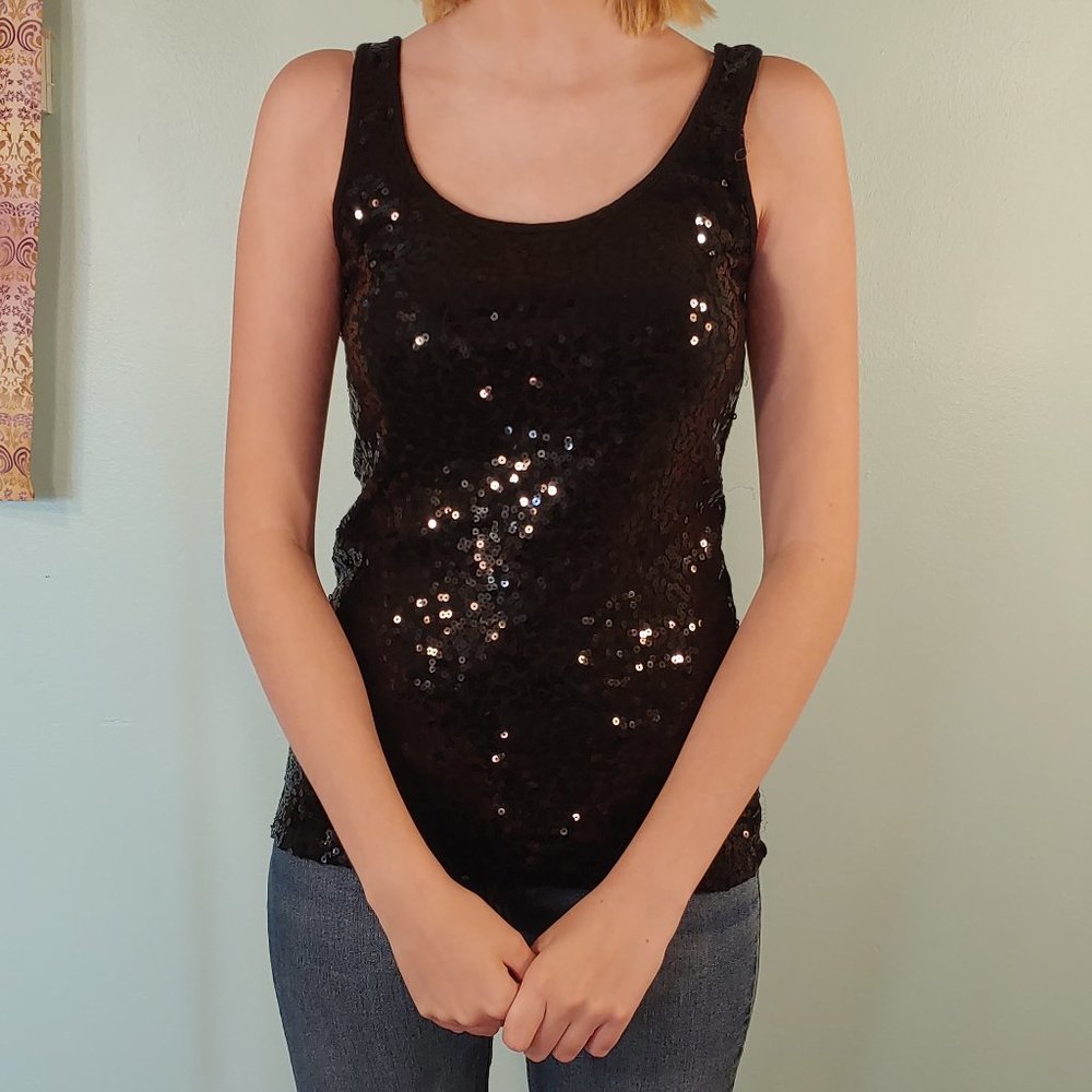 Old Navy Sequin Tank Top